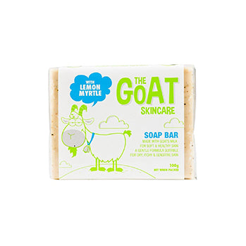 The Goat Skincare Soap Bar with Lemon Myrtle 100g
