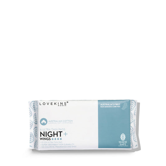 Lovekins 6 Ultra Thin Pads (Night)